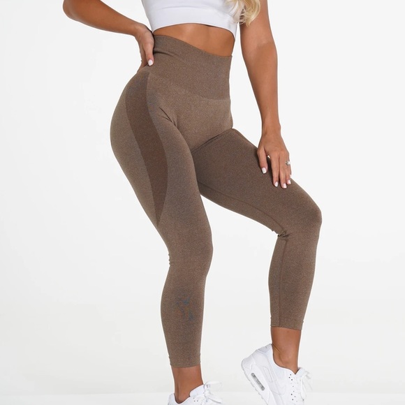 NVGTN Pants - nvgtn mocha contour leggings 🤎✨
